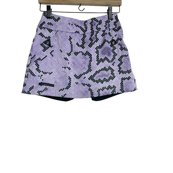 Jamie Sadock Size 0 Animal Print Golf Skirt Skort Tennis Athletic - Picture 1 of 7